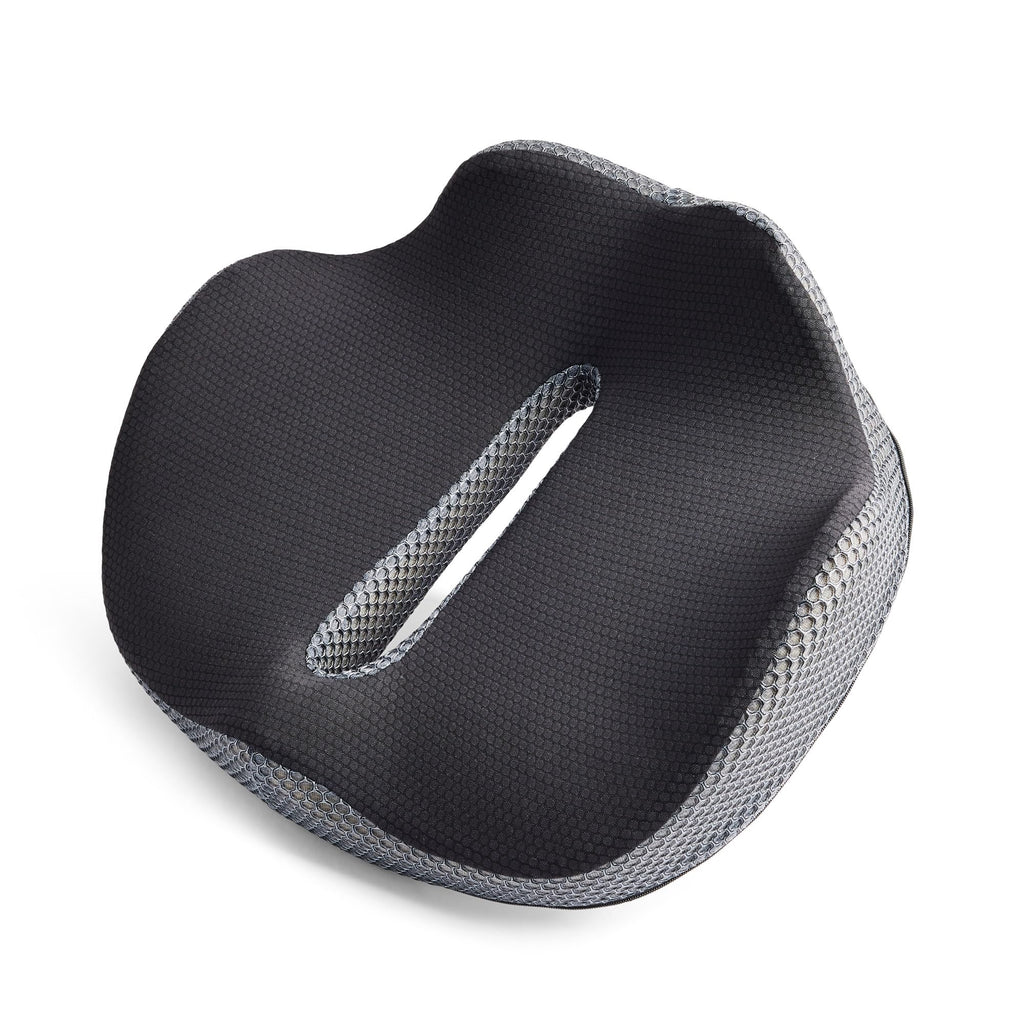 ComfyBums Hemorrhoid Donut Cushion For Coccyx, Tailbone, Piles Pressure Relief - Memory Foam Pillow For Office Chair Seat Ring Cushions - Targets Sores & Discomfort Relief - Made For You