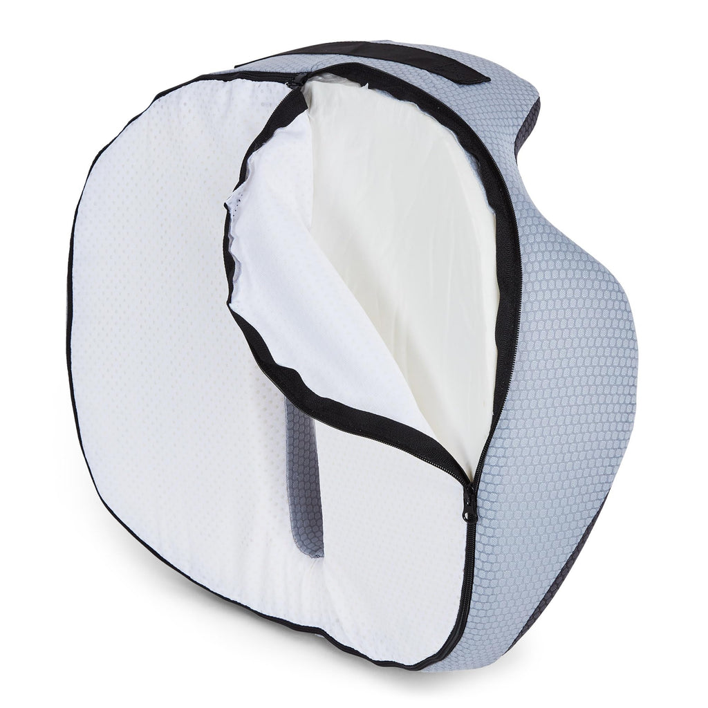 ComfyBums Hemorrhoid Donut Cushion For Coccyx, Tailbone, Piles Pressure Relief - Memory Foam Pillow For Office Chair Seat Ring Cushions - Targets Sores & Discomfort Relief - Made For You