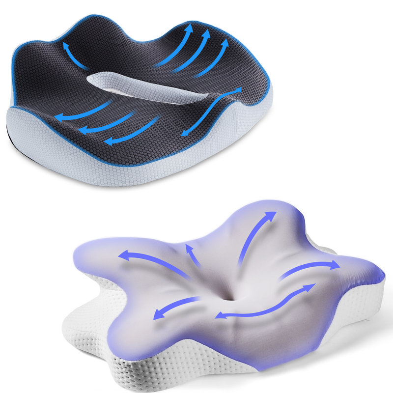 ComfyLife Comfort Kit - Donut Cushion + Neck Pillow